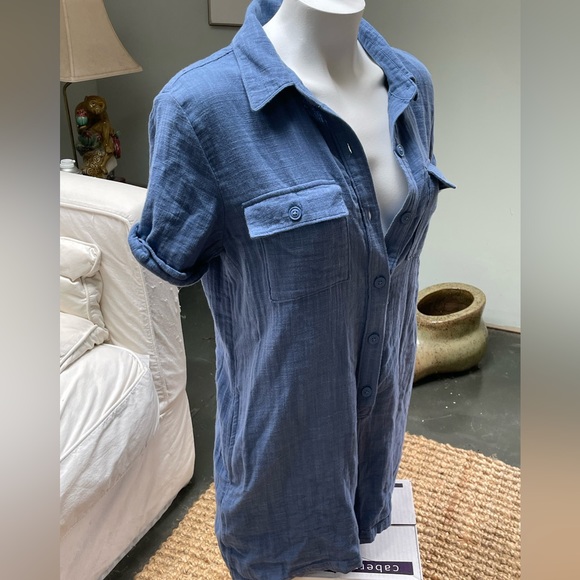 New Aerie softest utility romper In blue Medium - Picture 5 of 9